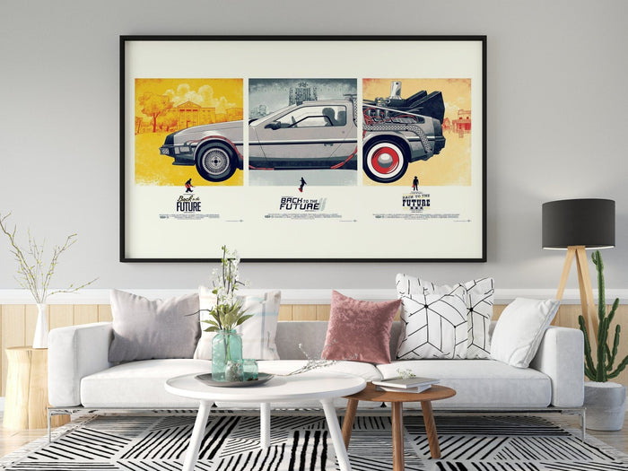 Back To The Future Series Canvas Wall Decor
