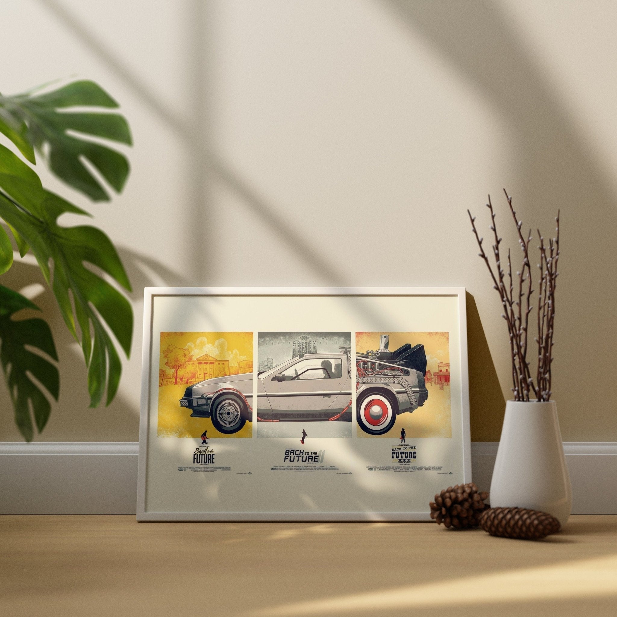 Back To The Future Series Canvas Poster - Canvasworkshop