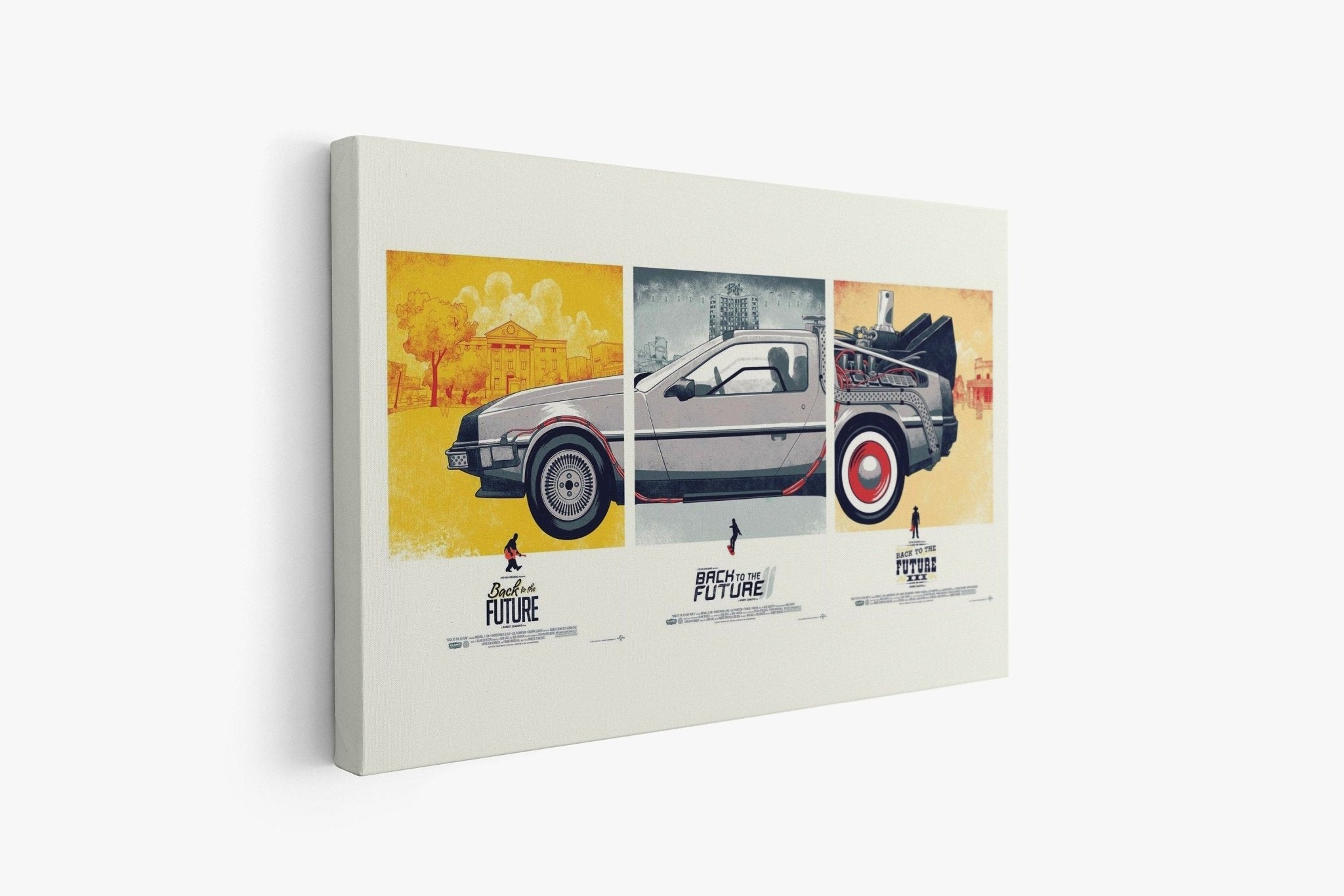 Back To The Future Series Canvas Poster - Canvasworkshop