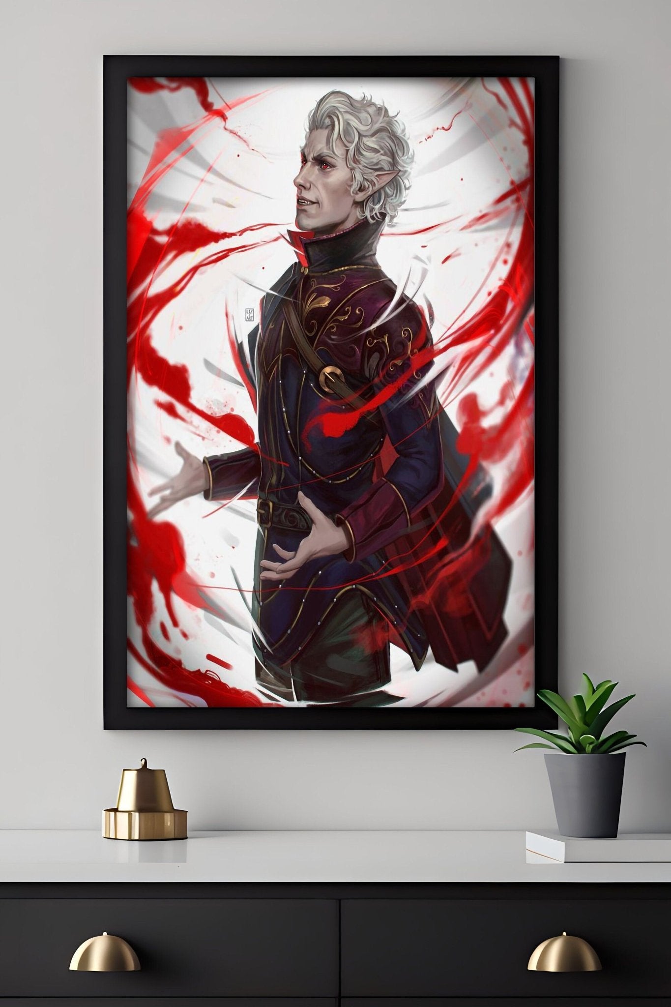 Baldur's Gate 3 Astarion Canvas - Canvasworkshop