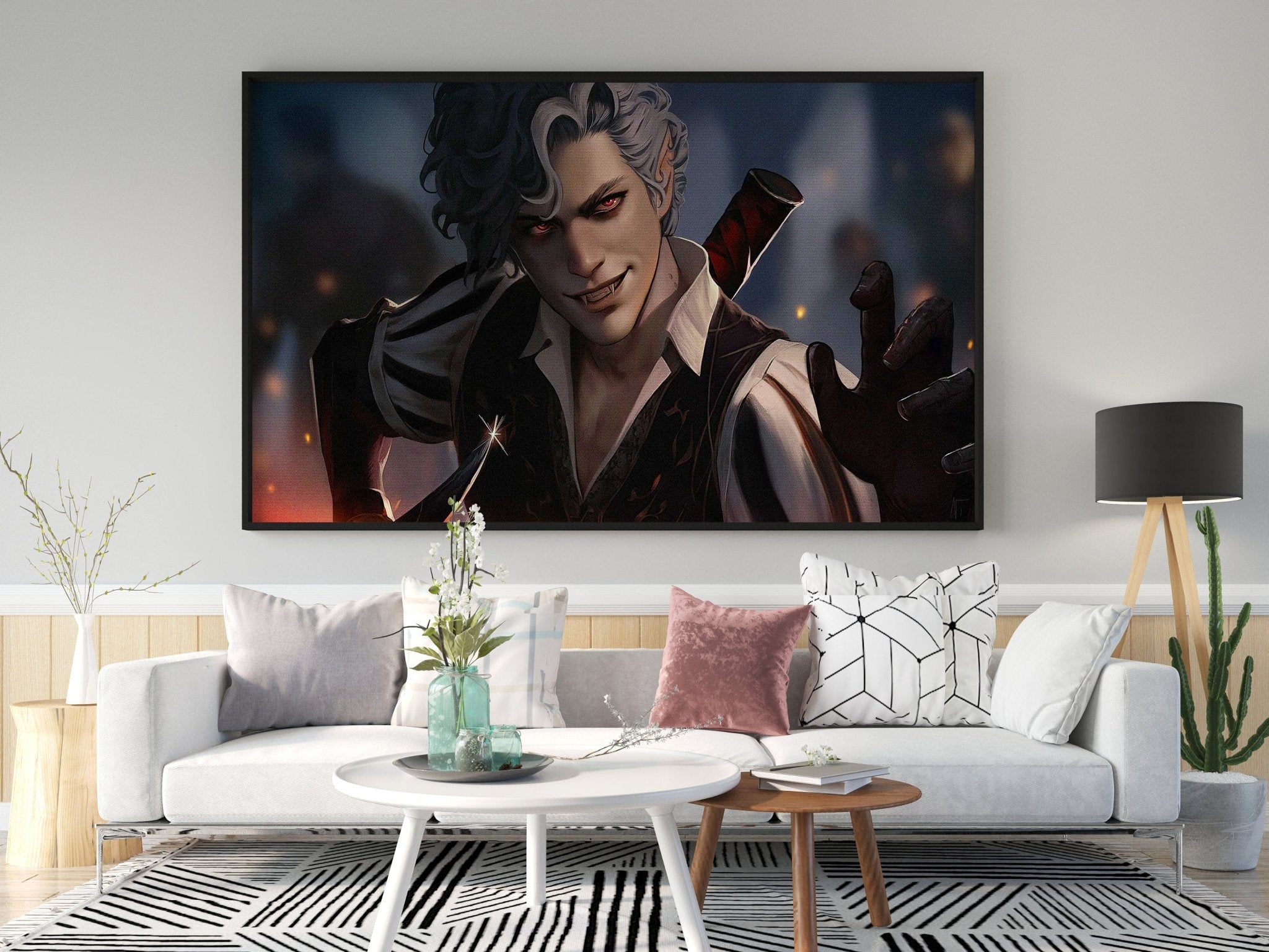 Baldur's Gate 3 Astarion Canvas Art - Canvasworkshop