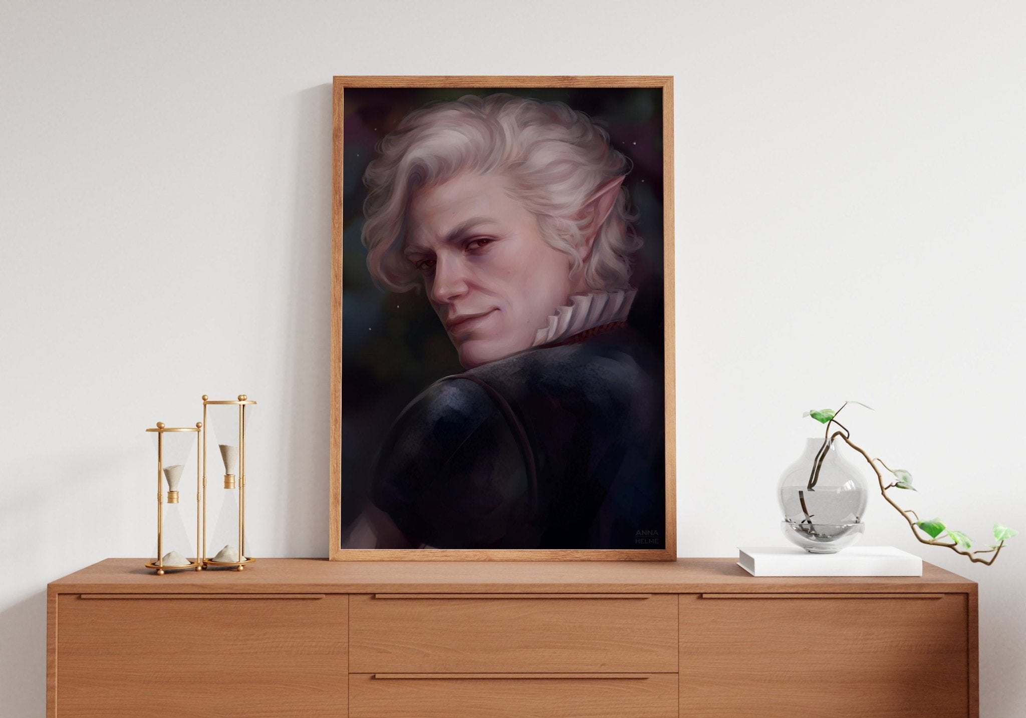Baldur's Gate 3 Astarion Canvas Poster - Canvasworkshop