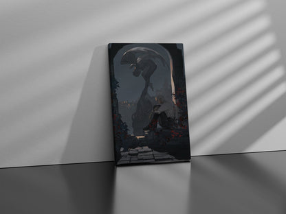 Baldur's Gate 3 Astarion Canvas Poster - Canvasworkshop