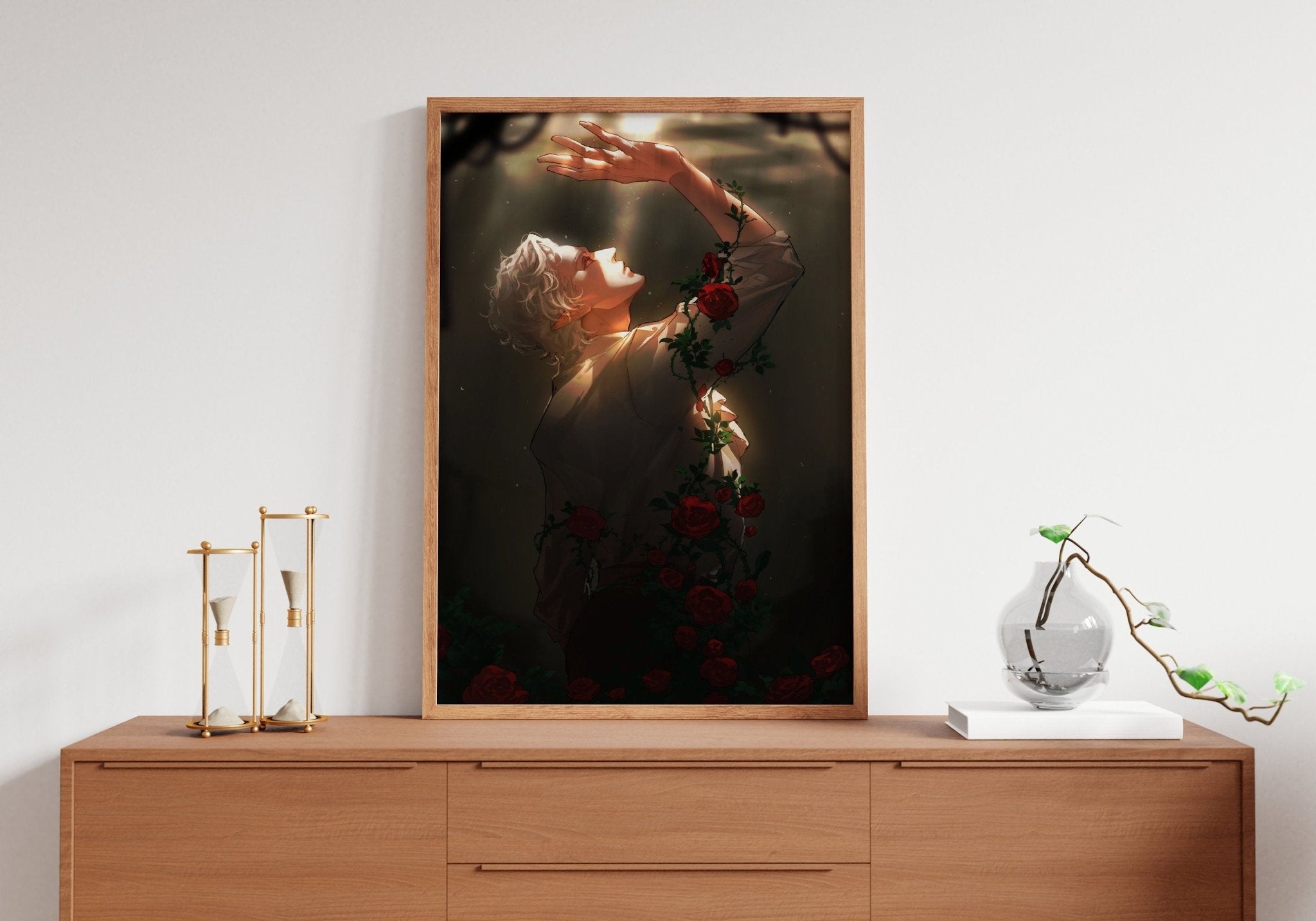 Baldur's Gate 3 Astarion Canvas Poster - Canvasworkshop