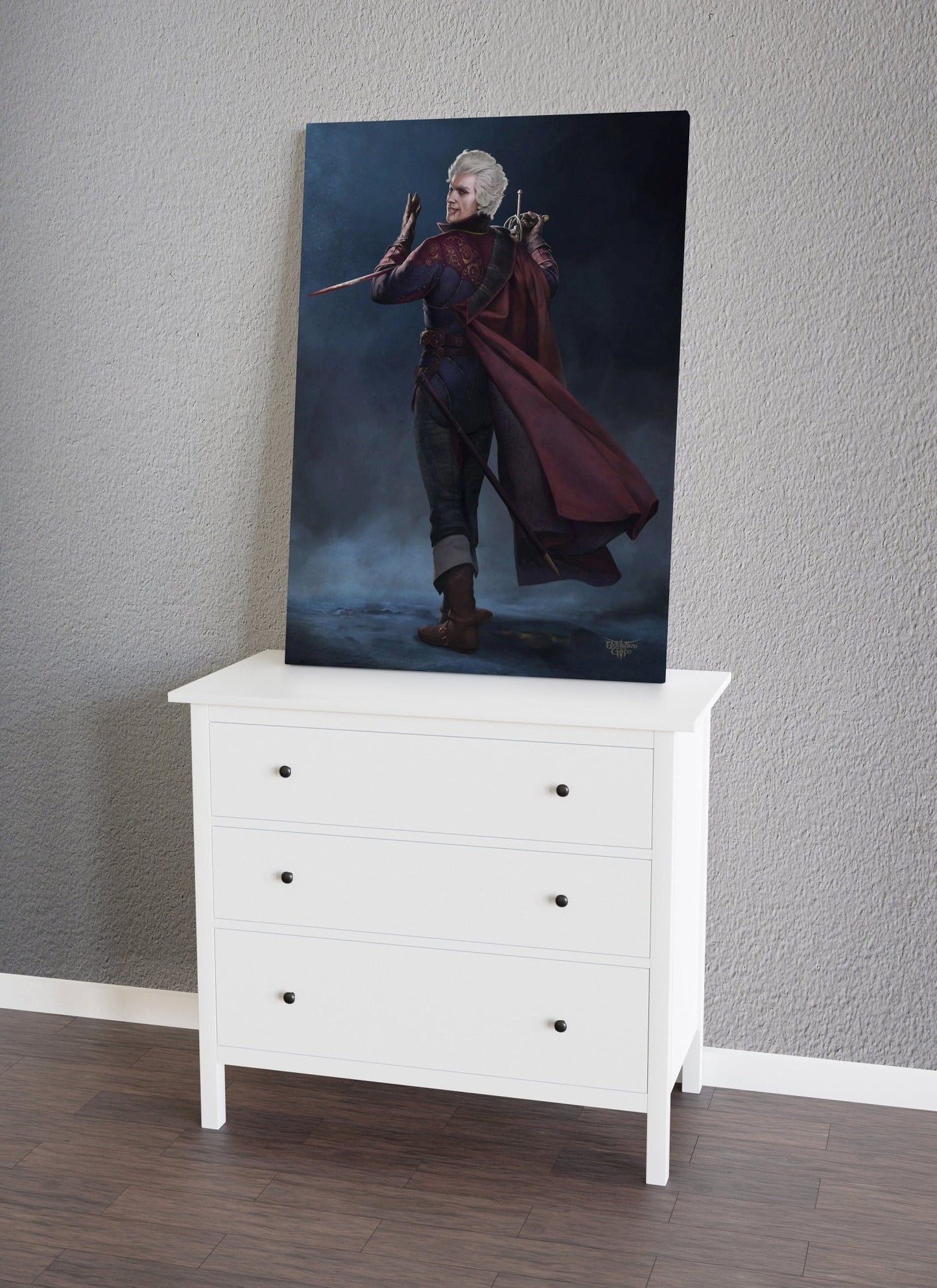 Baldur's Gate 3 Astarion Canvas Poster - Canvasworkshop