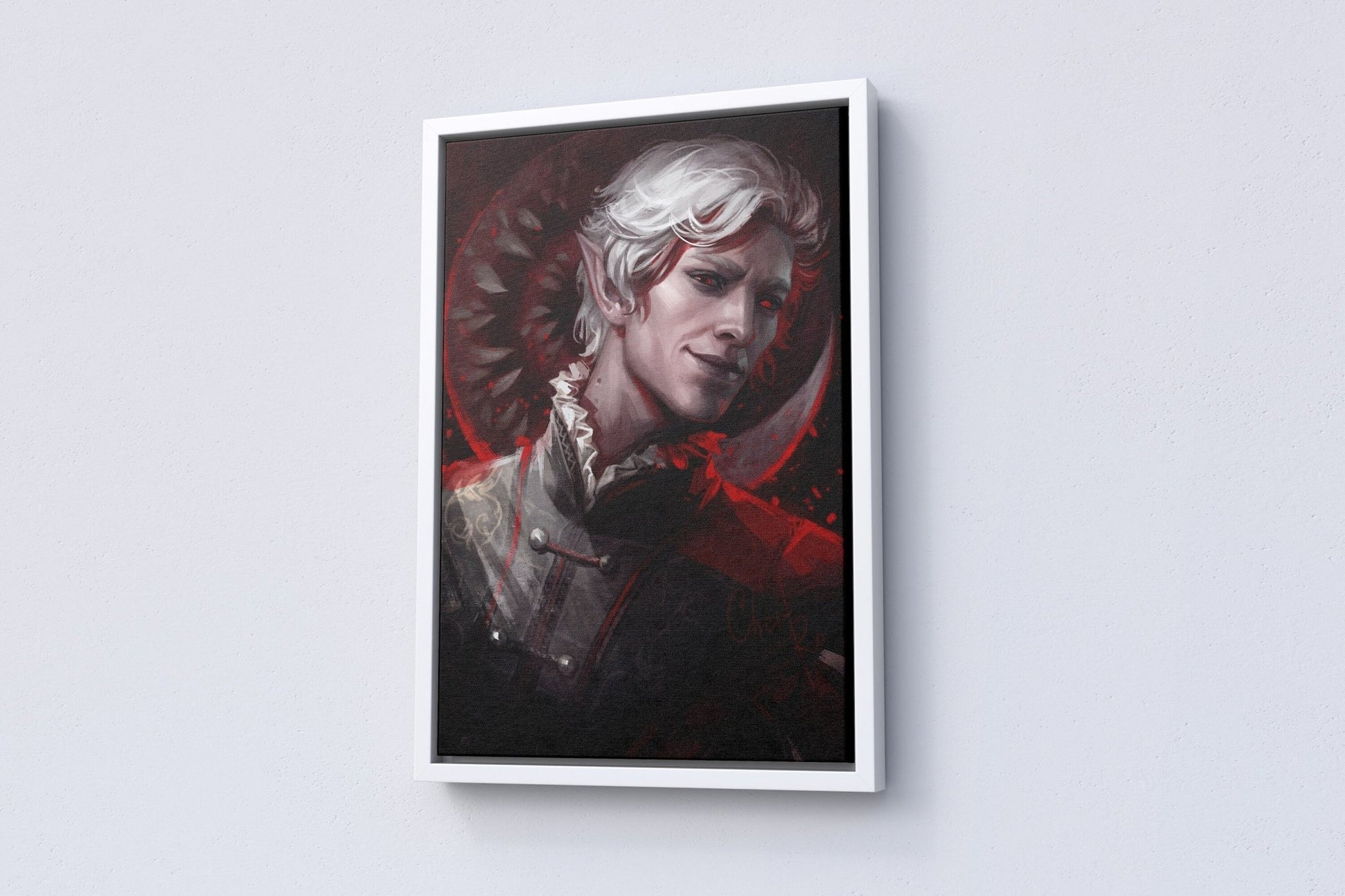 Baldur's Gate 3 Astarion Canvas Poster - Canvasworkshop
