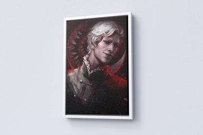 Baldur's Gate 3 Astarion Canvas Poster - Canvasworkshop