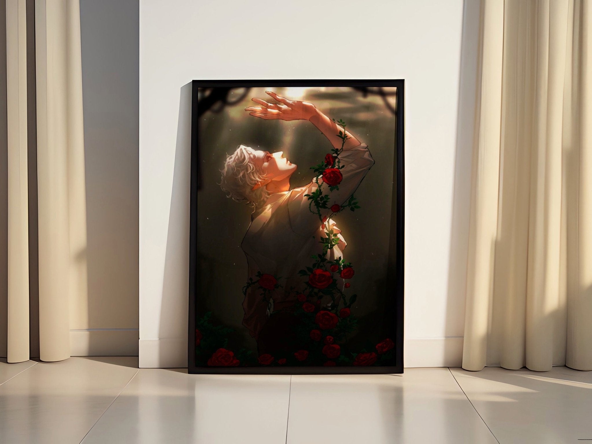Baldur's Gate 3 Astarion Canvas Poster - Canvasworkshop