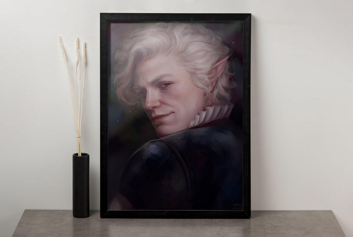 Baldur's Gate 3 Astarion Canvas Wall Decor