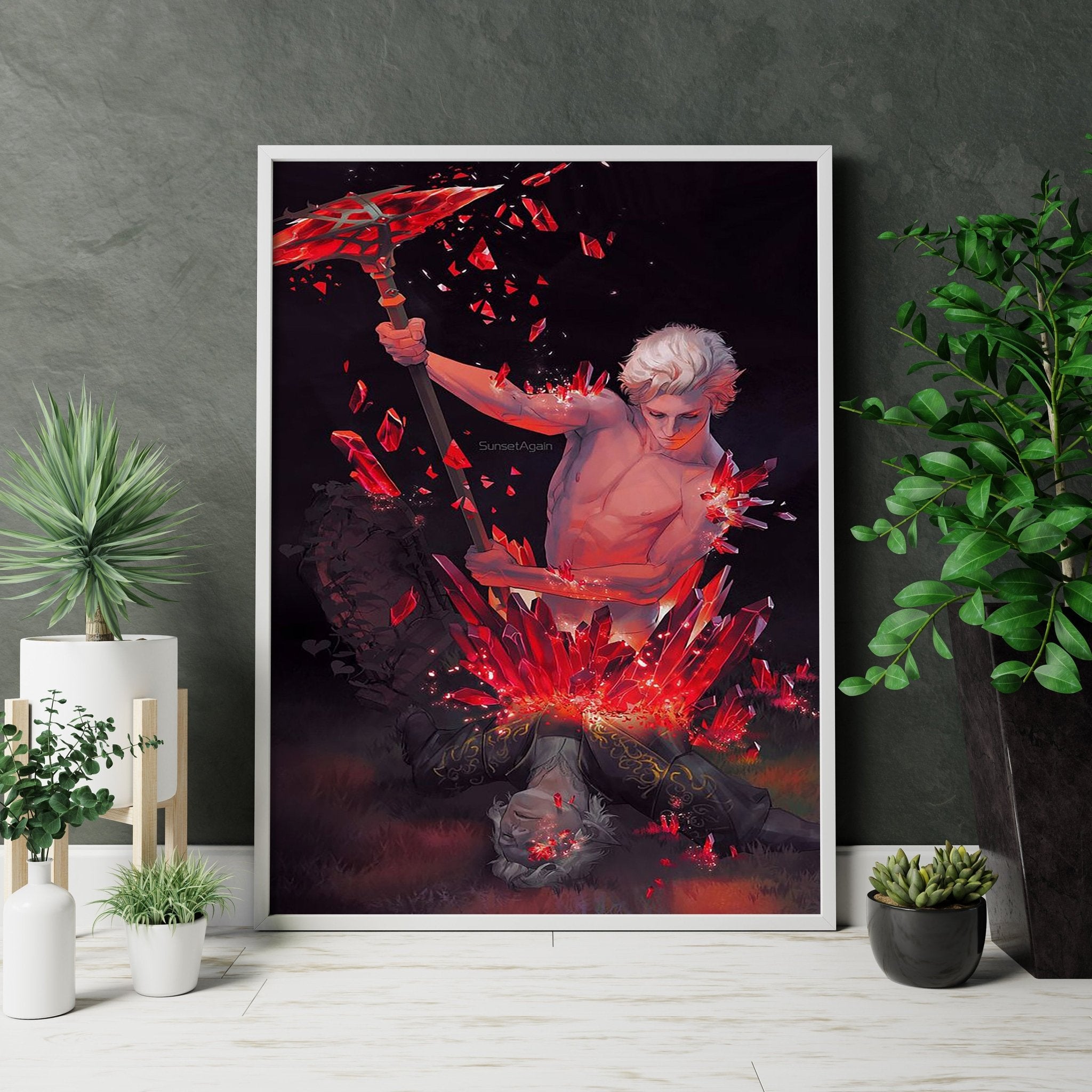 Baldur's Gate 3 Astarion Canvas Poster - Canvasworkshop