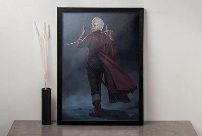 Baldur's Gate 3 Astarion Canvas Poster - Canvasworkshop