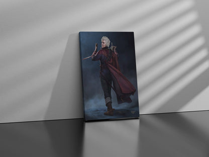 Baldur's Gate 3 Astarion Canvas Poster - Canvasworkshop