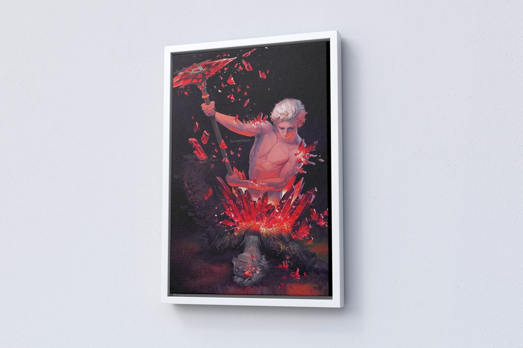 Baldur's Gate 3 Astarion Canvas Poster - Canvasworkshop