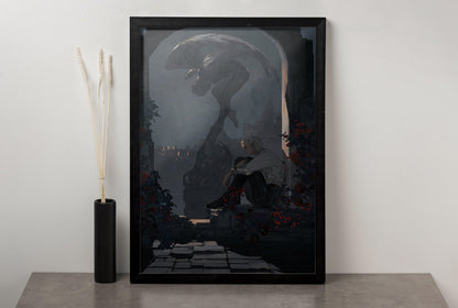 Baldur's Gate 3 Astarion Canvas Poster - Canvasworkshop