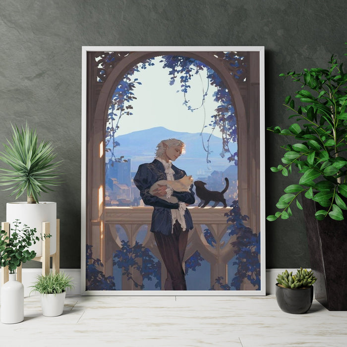 Baldur's Gate 3 Astarion Leinwand-Poster