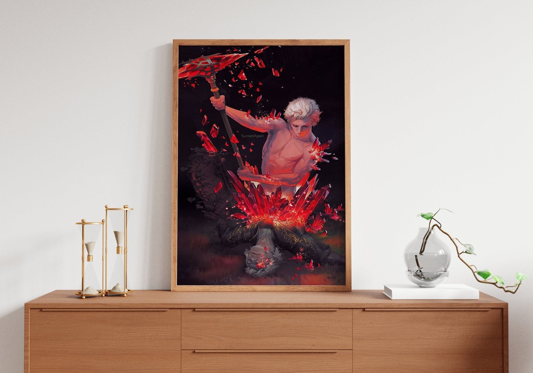 Baldur's Gate 3 Astarion Canvas Poster - Canvasworkshop