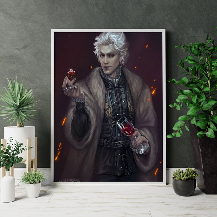 Baldur's Gate 3 Astarion Leinwand-Poster