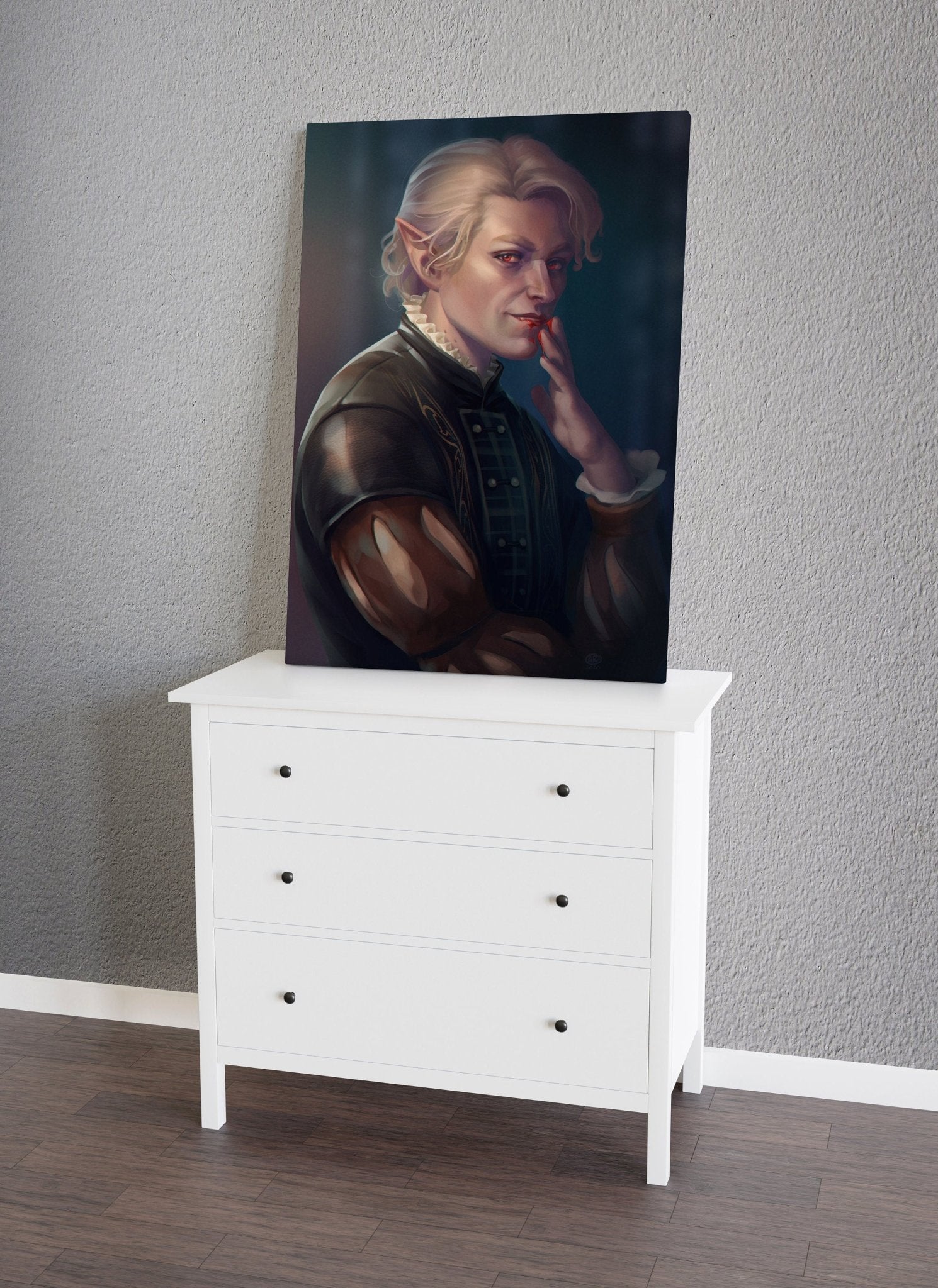 Baldurs Gate 3 Astarion Canvas Poster - Canvasworkshop