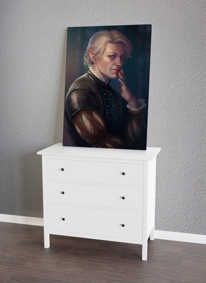 Baldurs Gate 3 Astarion Canvas Poster - Canvasworkshop