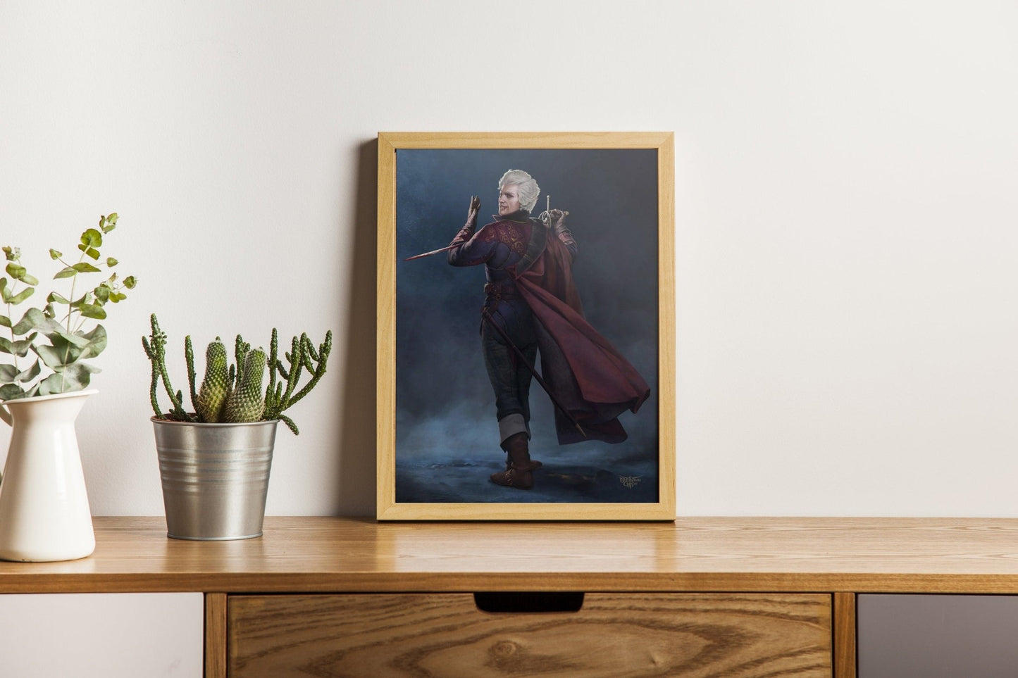 Baldur's Gate 3 Astarion Canvas Poster - Canvasworkshop