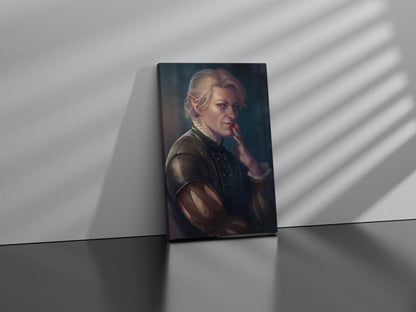 Baldurs Gate 3 Astarion Canvas Poster - Canvasworkshop