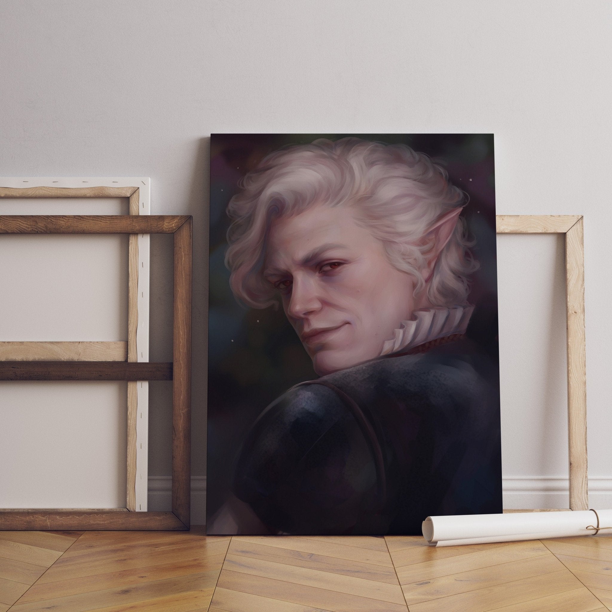 Baldur's Gate 3 Astarion Canvas Poster - Canvasworkshop