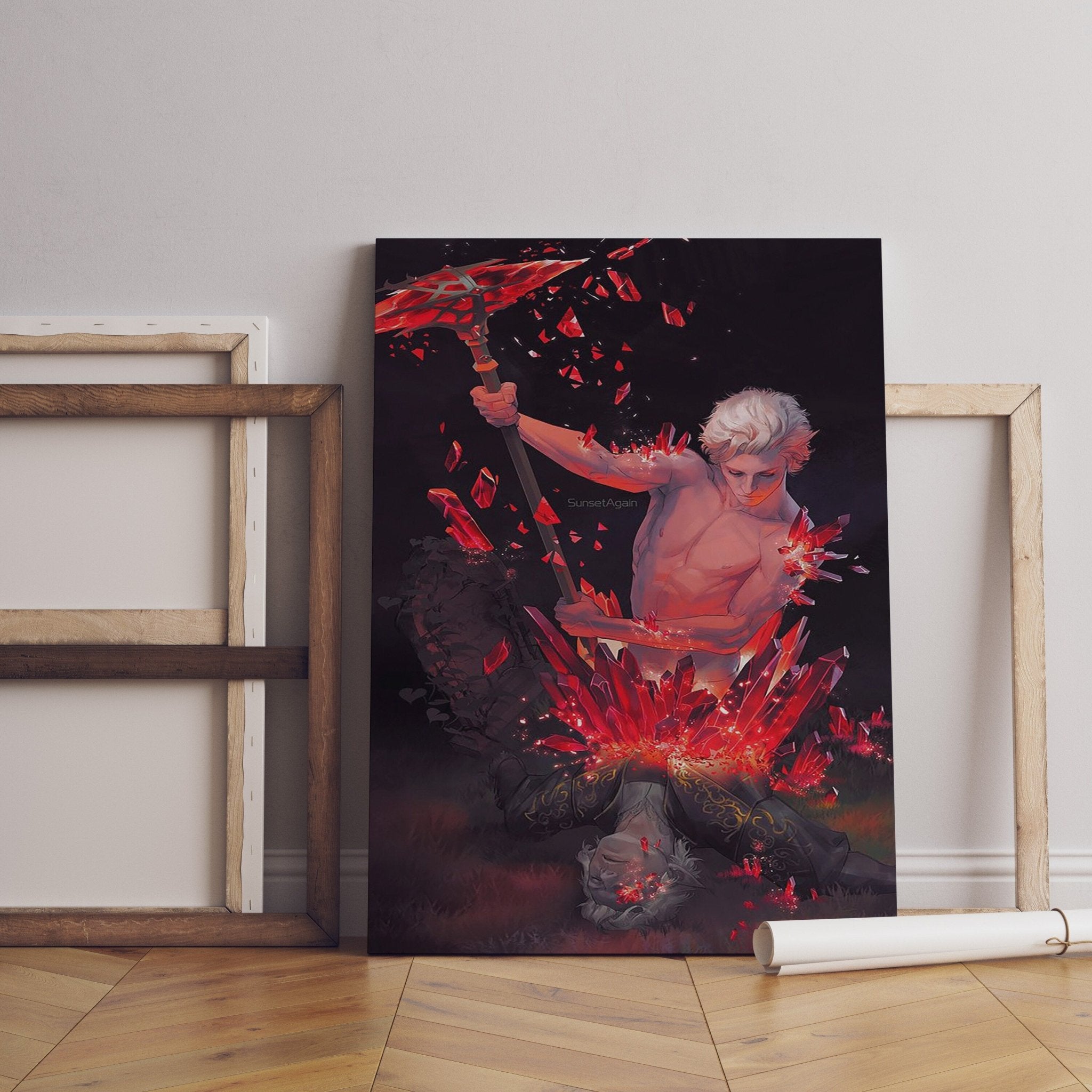 Baldur's Gate 3 Astarion Canvas Poster - Canvasworkshop