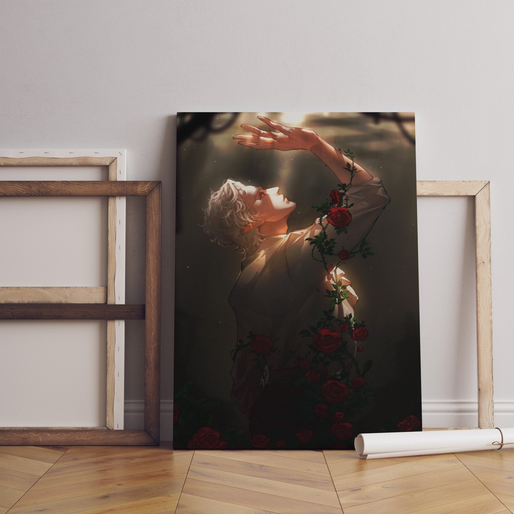 Baldur's Gate 3 Astarion Canvas Poster - Canvasworkshop