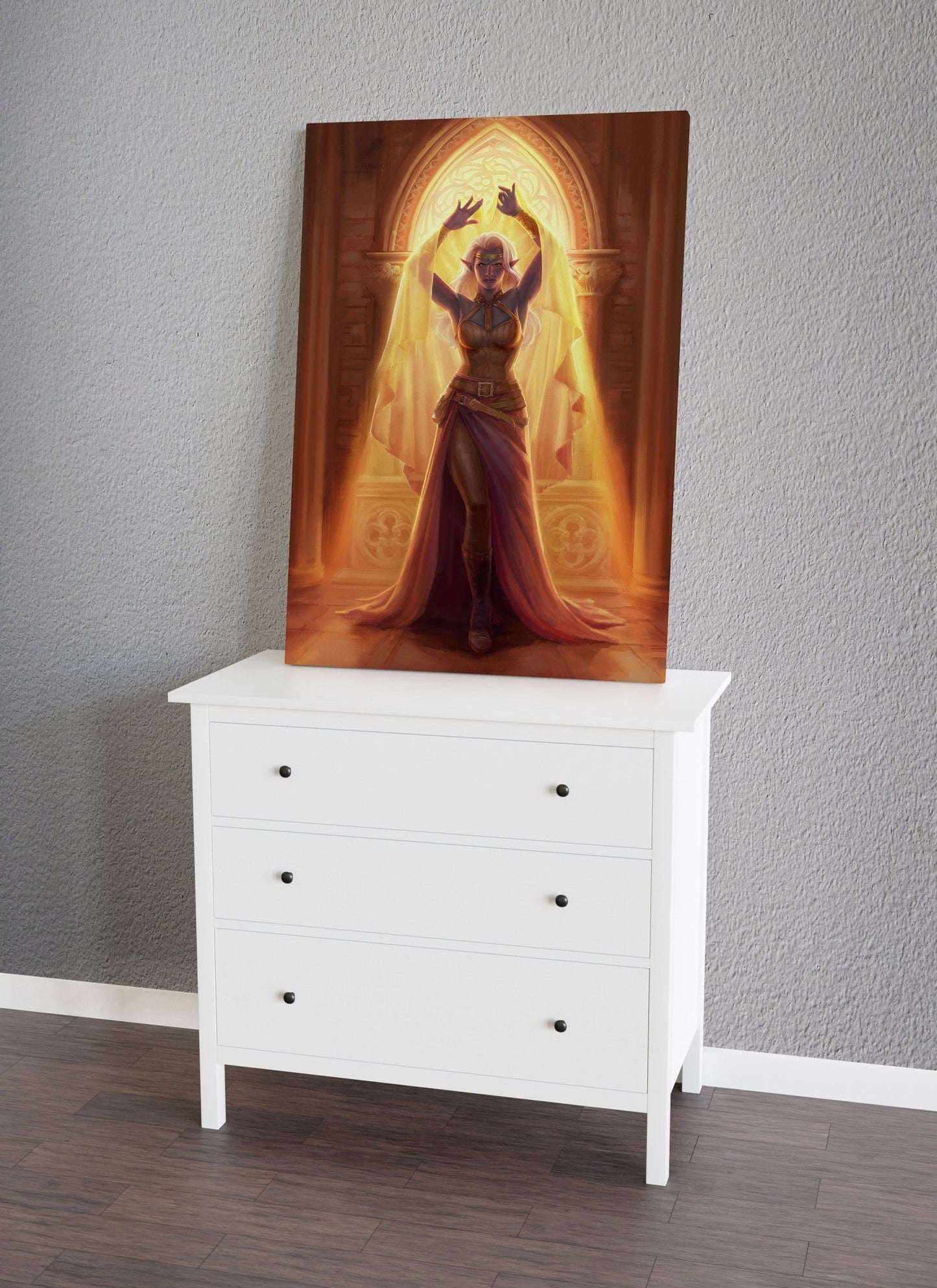 Baldurs Gate Serie Canvas Poster - Canvasworkshop