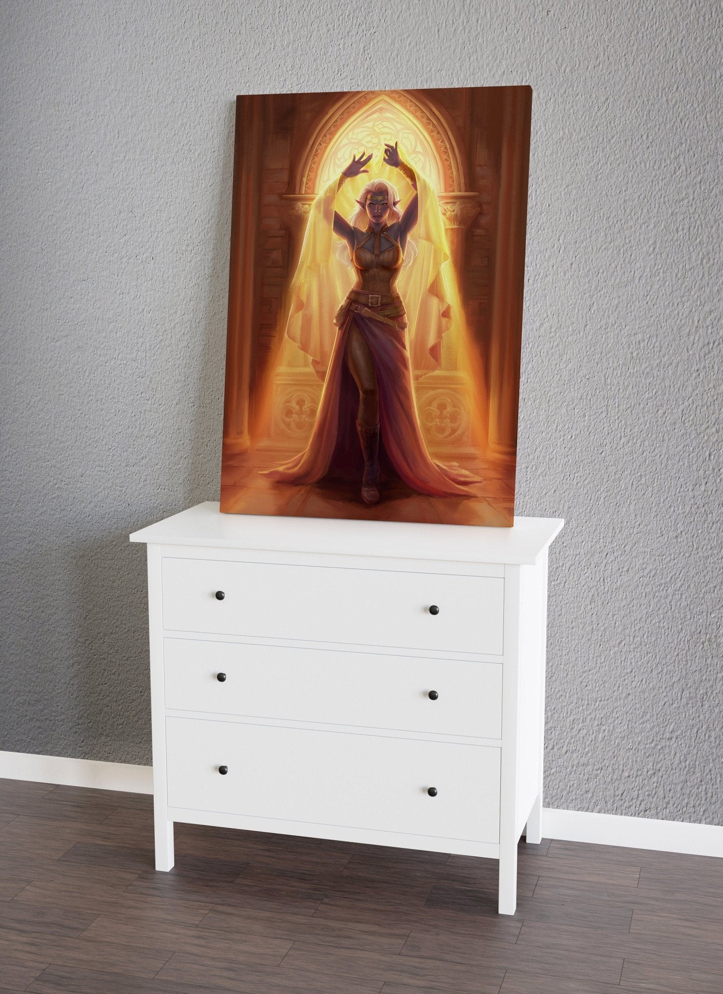 Baldurs Gate Serie Canvas Poster - Canvasworkshop