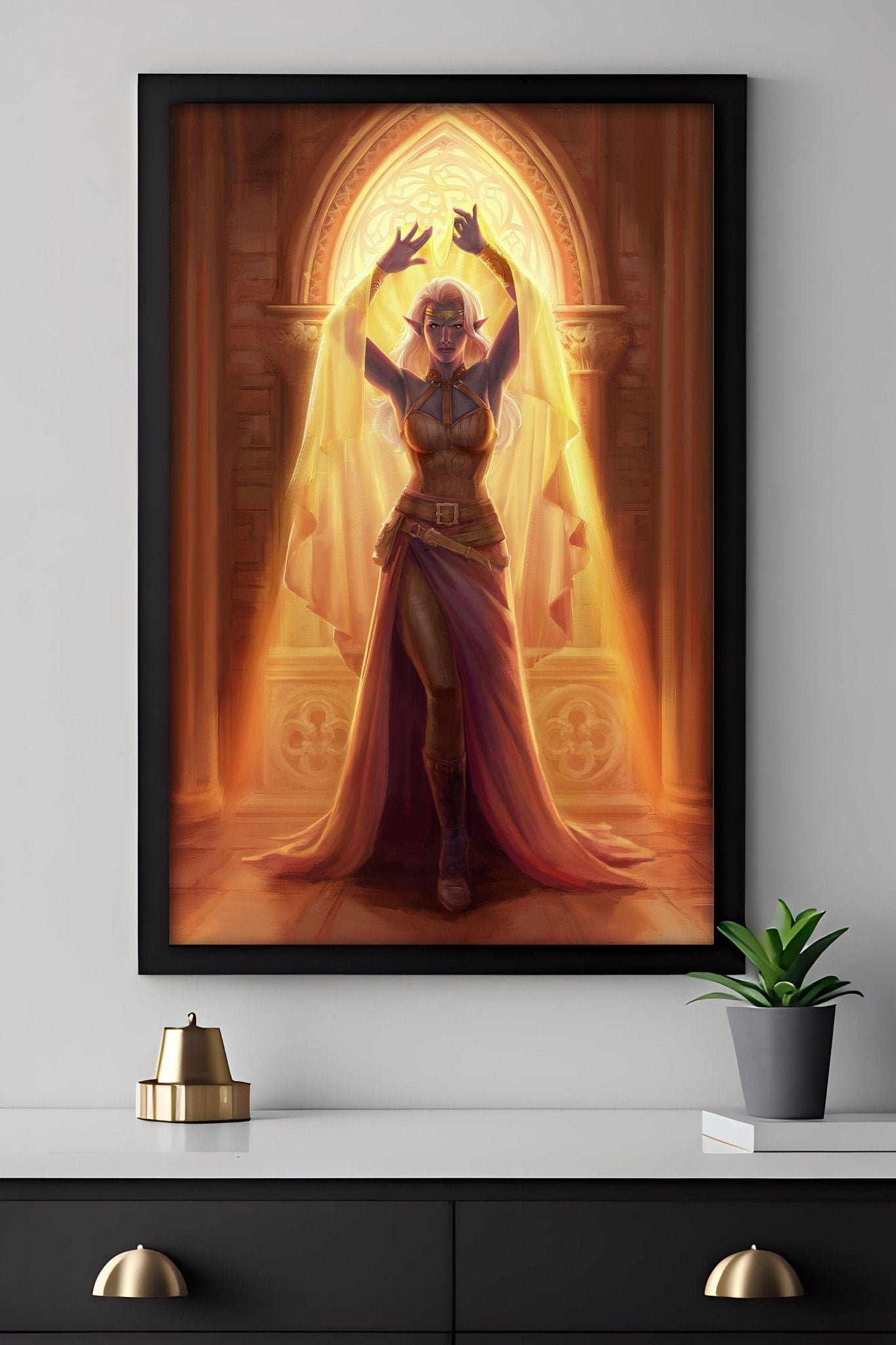 Baldurs Gate Serie Canvas Poster - Canvasworkshop