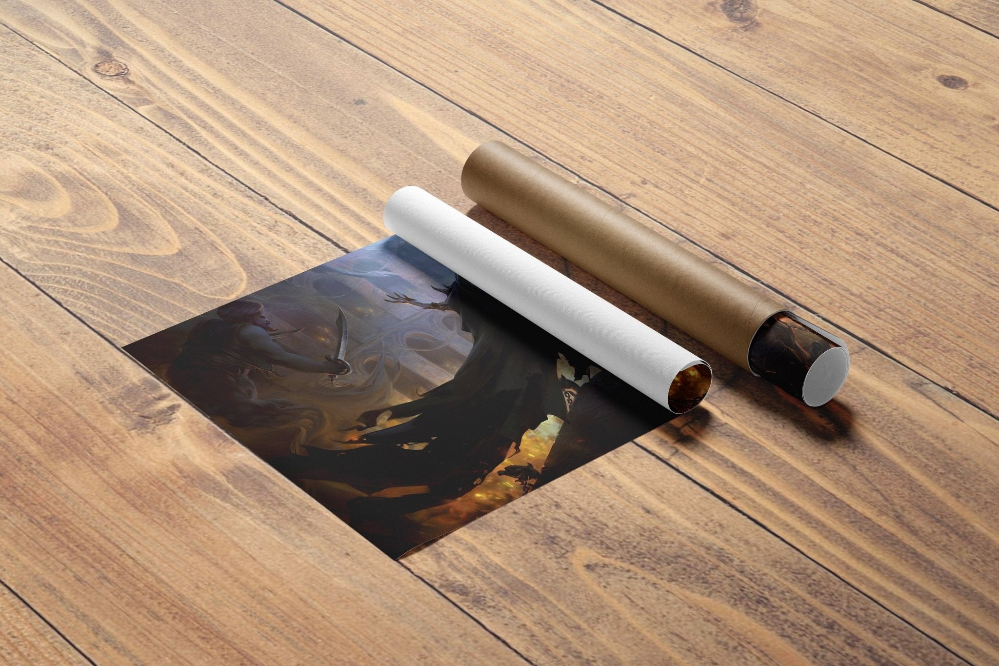 Baldur's Gate Serie Canvas Poster - Canvasworkshop