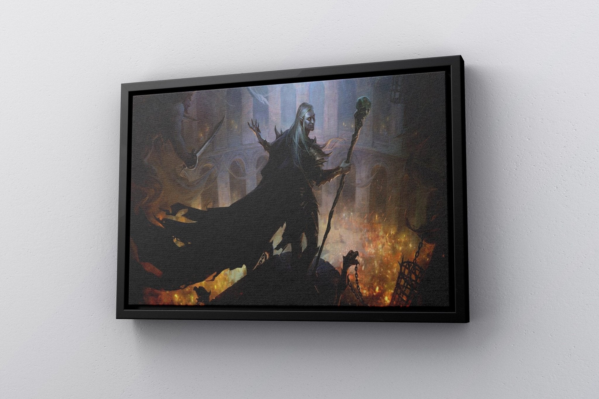 Baldur's Gate Serie Canvas Poster - Canvasworkshop