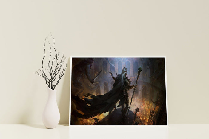 Baldur's Gate Serie Leinwand Poster