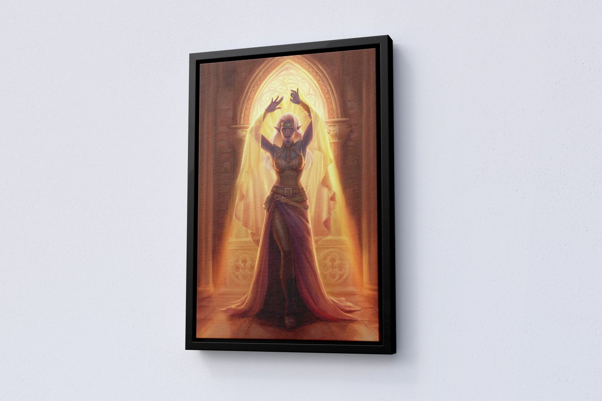 Baldur's Gate Serie Canvas Poster - Canvasworkshop