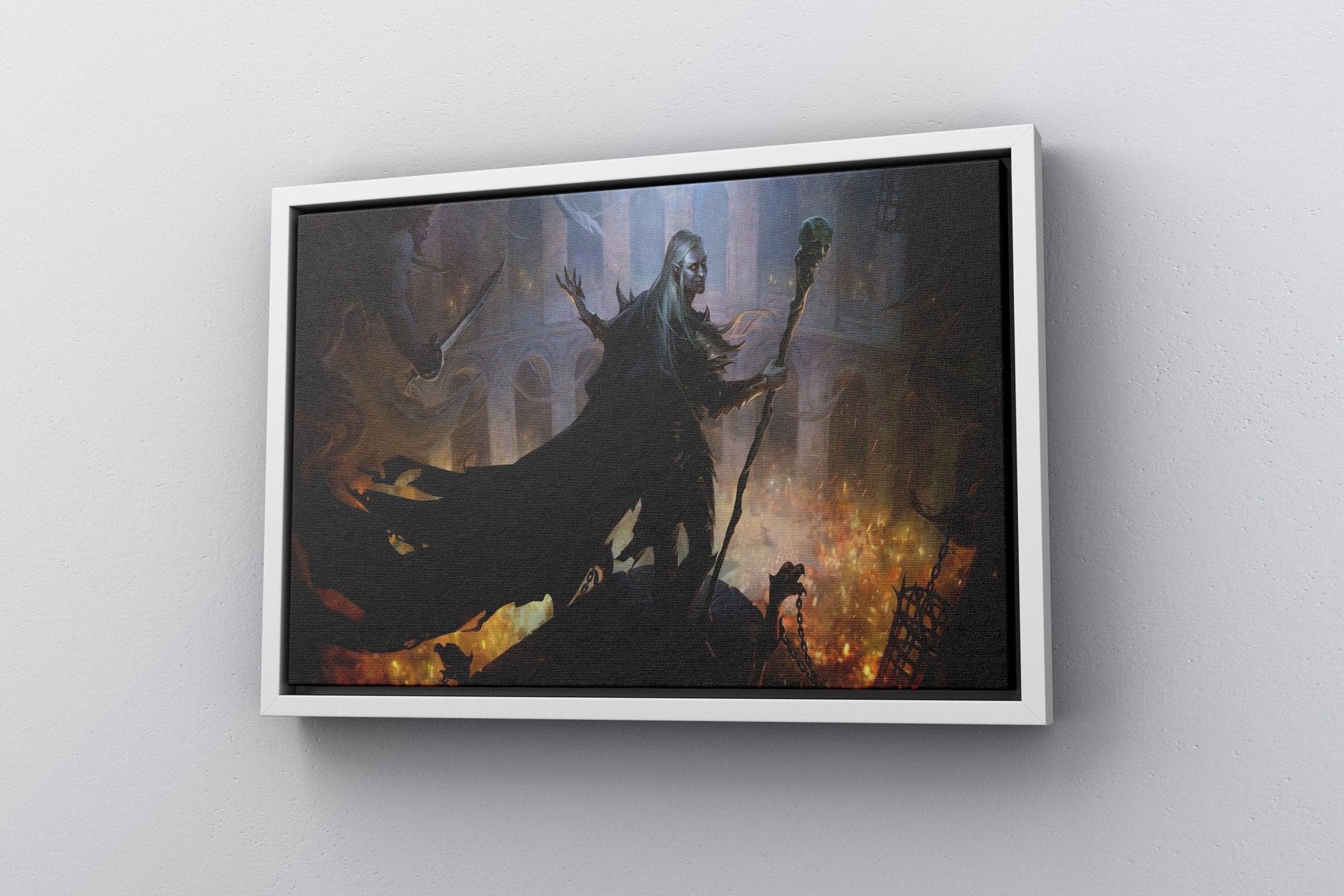 Baldur's Gate Serie Canvas Poster - Canvasworkshop