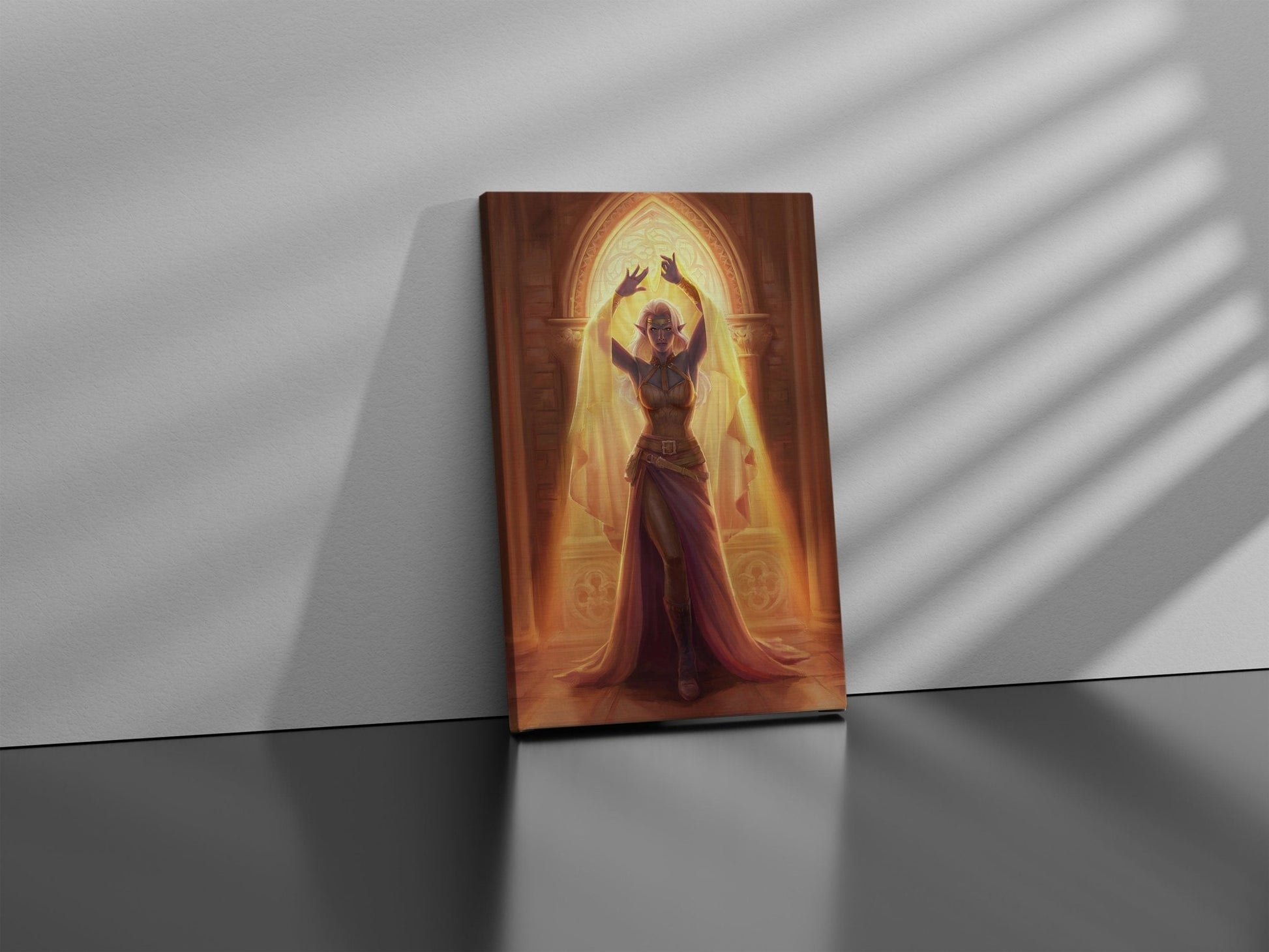 Baldurs Gate Serie Canvas Poster - Canvasworkshop