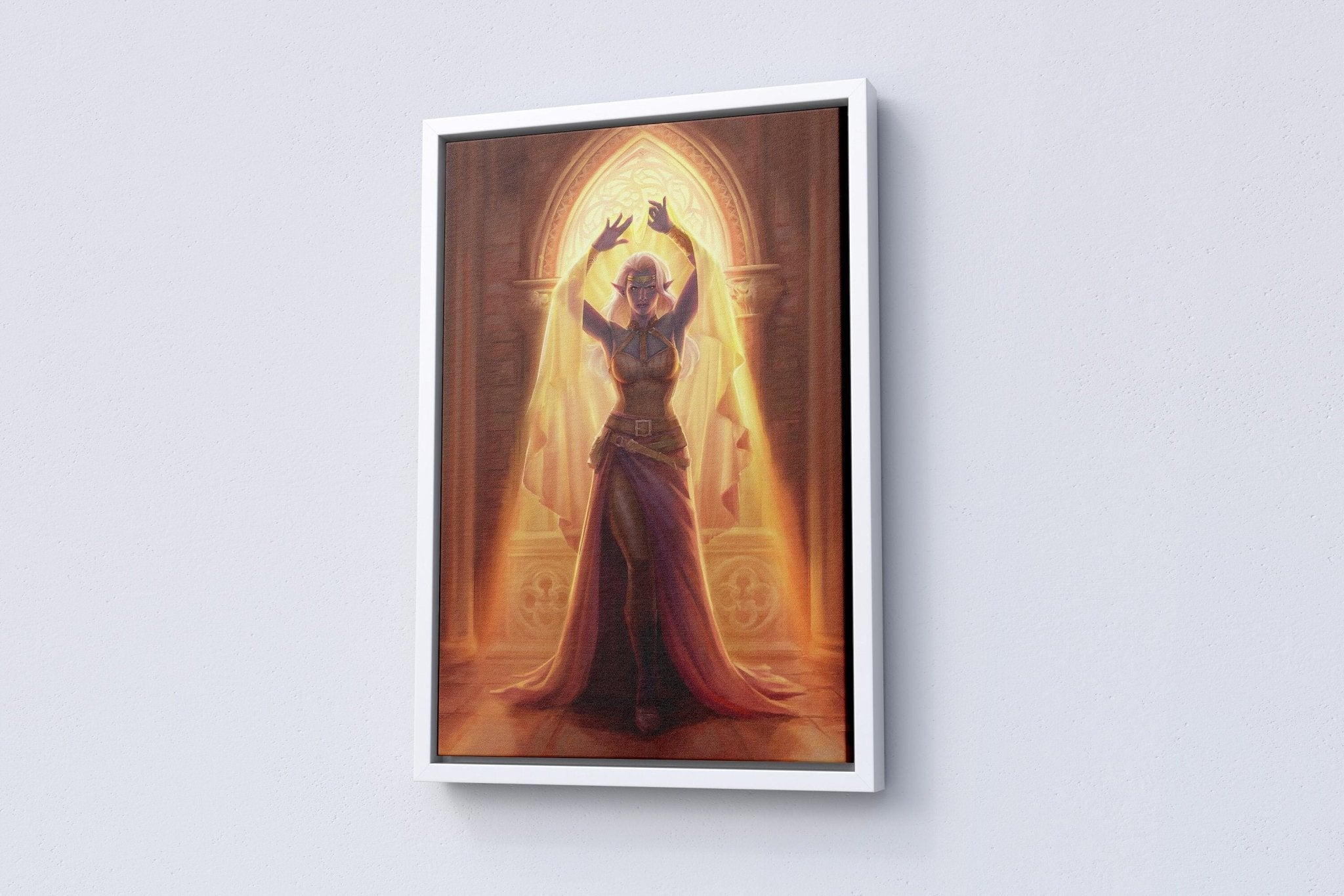 Baldur's Gate Serie Canvas Poster - Canvasworkshop