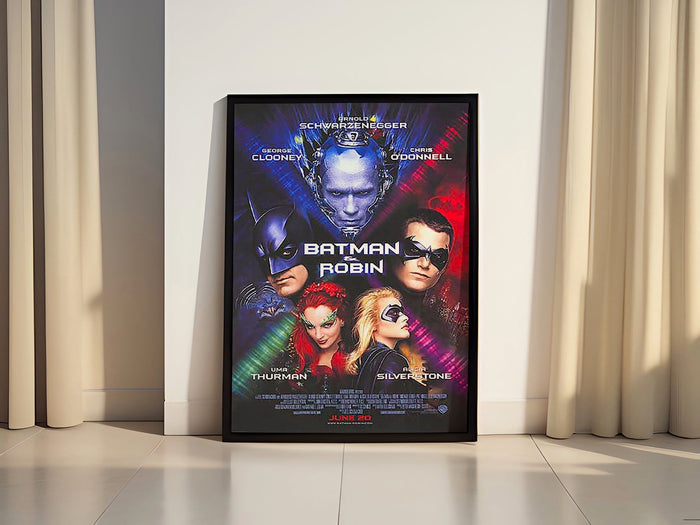 Batman And Robin Filmplakat-Leinwand
