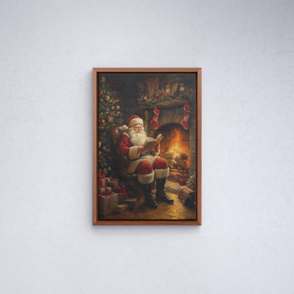 Weihnachtsmann & Weihnachtsdeko-Kunst - Festliche Feiertagsdrucke, Weihnachtsgeschenk