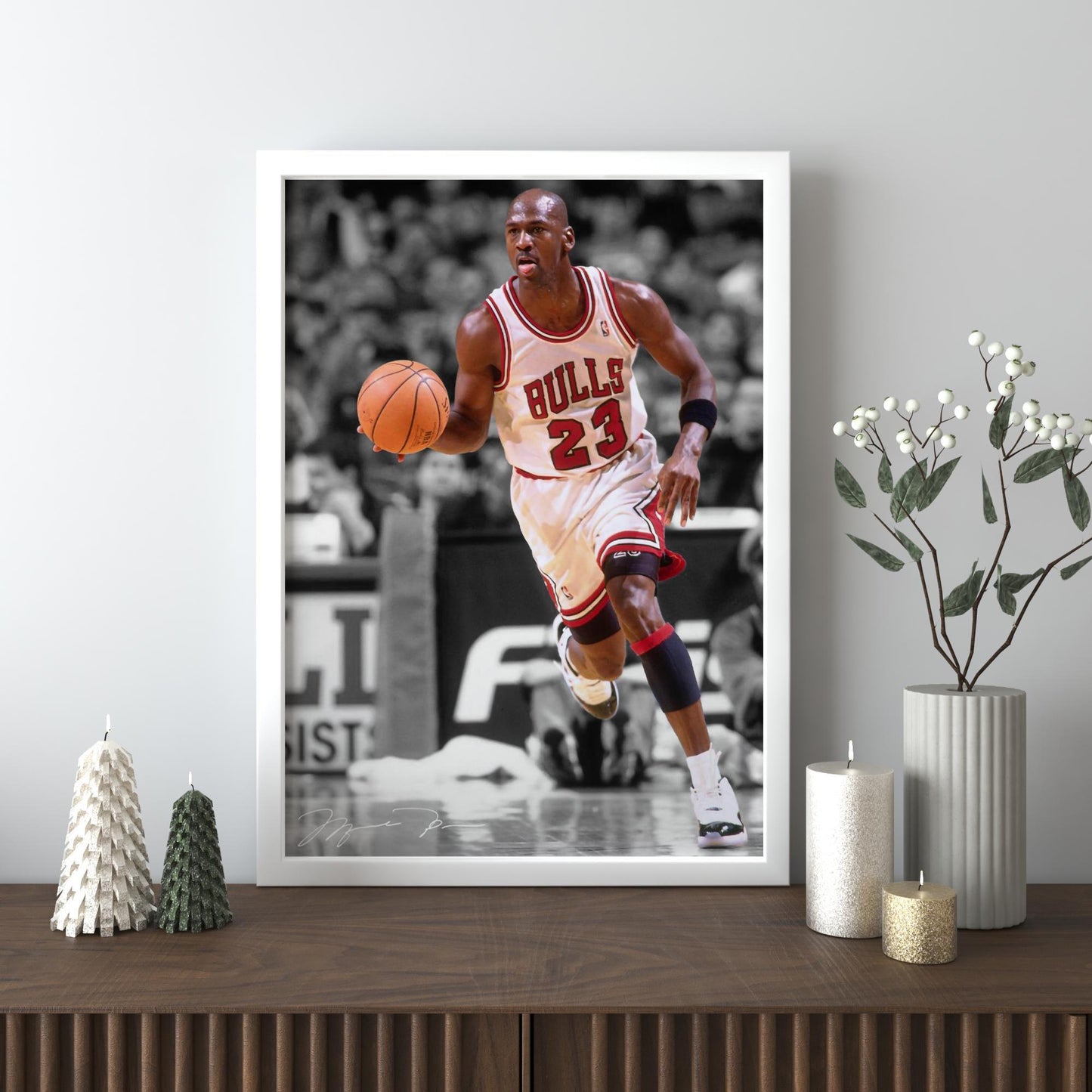 Legendary Basketball Players - Iconic Shot Moments on Canvas