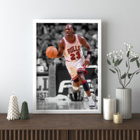Legendary Basketball Players - Iconic Shot Moments on Canvas