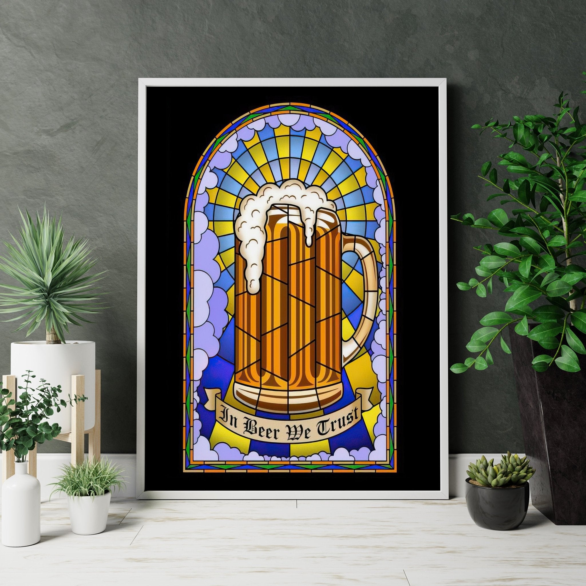 Beer Canvas Wall Decor - Canvasworkshop