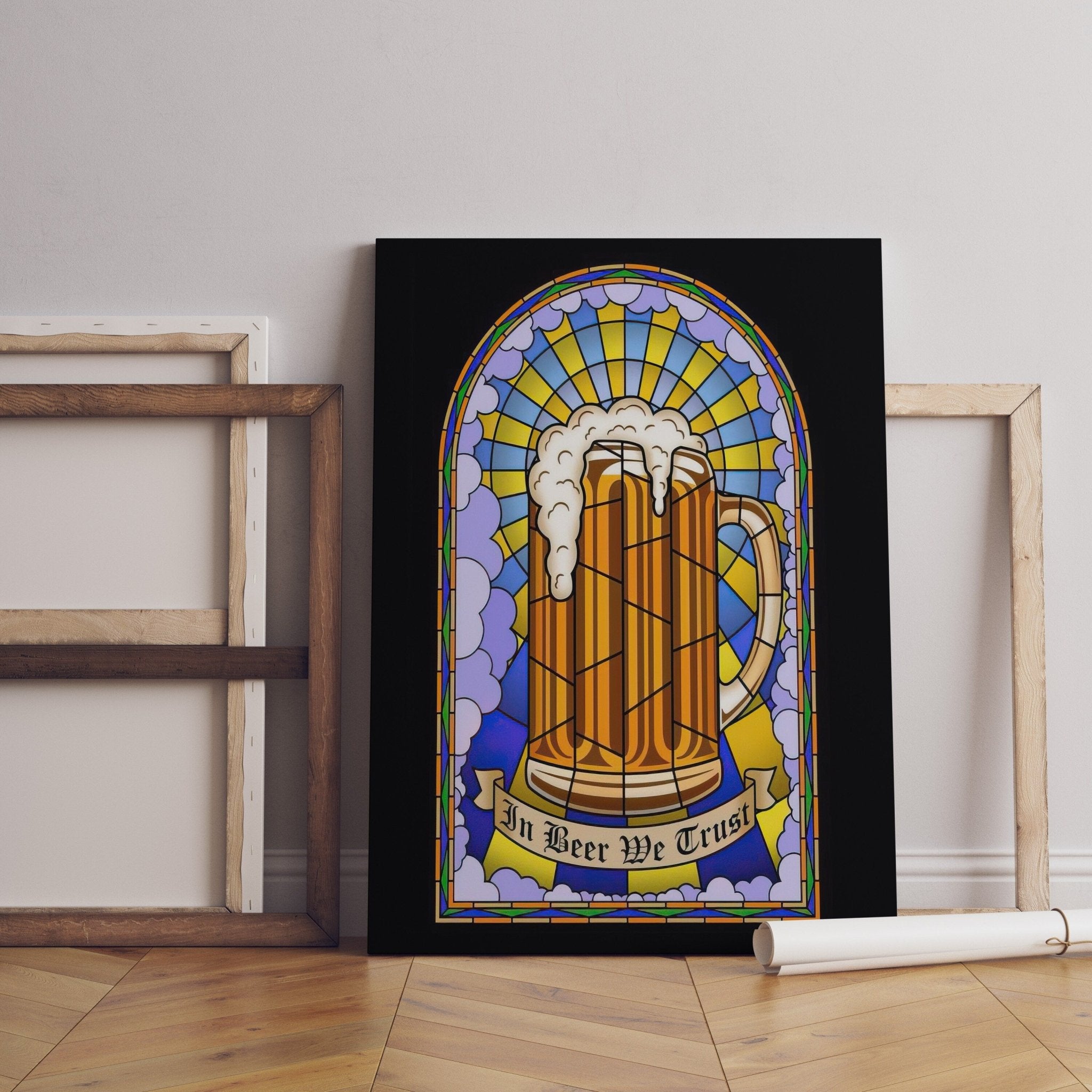 Beer Canvas Wall Decor - Canvasworkshop