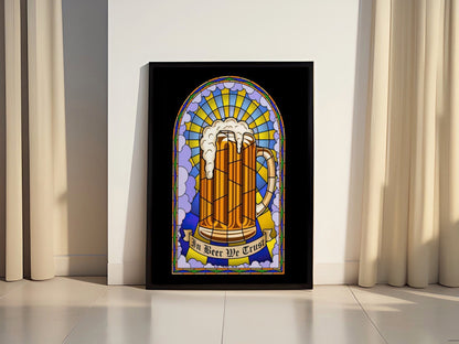 Beer Canvas Wall Decor - Canvasworkshop