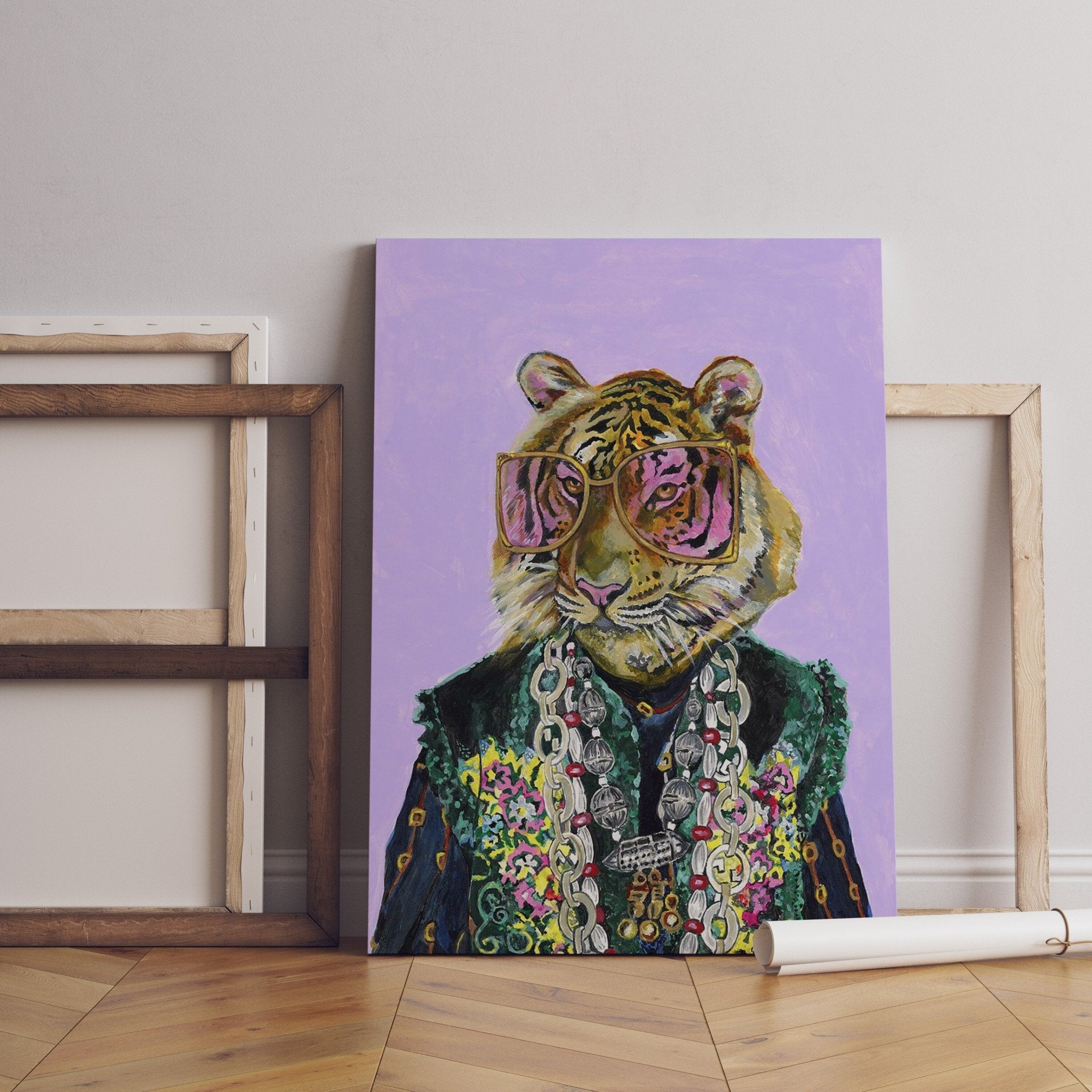 Bengal Tiger Canvas Wall Art - Canvasworkshop