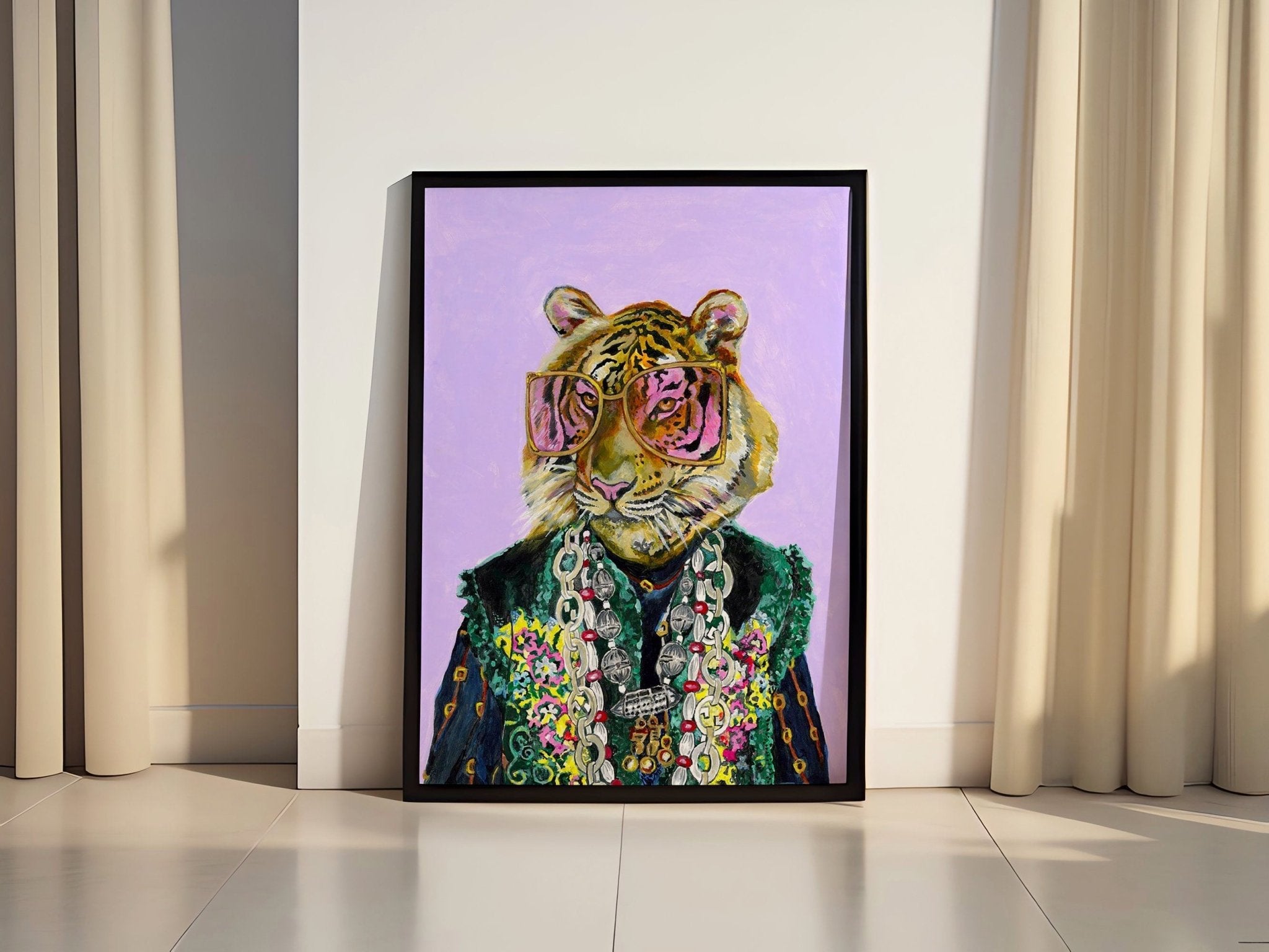 Bengal Tiger Canvas Wall Art - Canvasworkshop