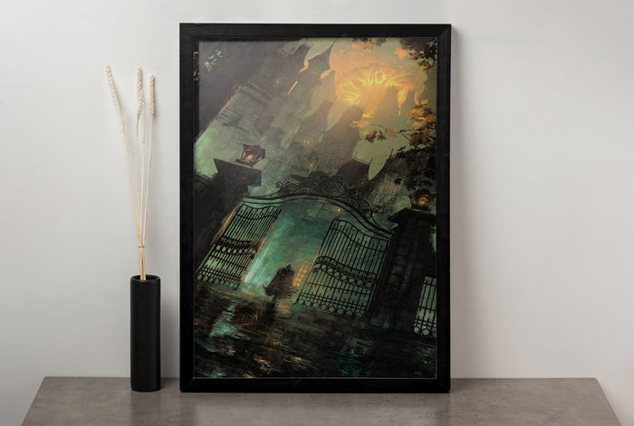 Bloodborne Hunter Canvas Poster
