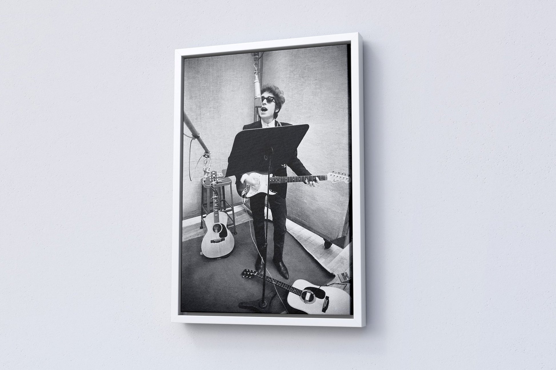 Bob Dylan Canvas Poster - Canvasworkshop
