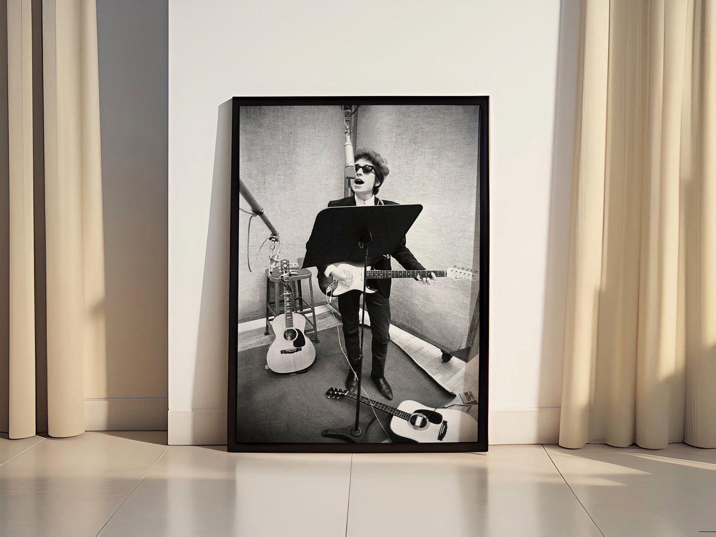 Bob Dylan Canvas Poster - Canvasworkshop